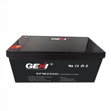 Uzavřená olověná baterie s hlubokým cyklem 12V 200AH