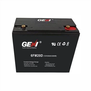 Uzavřená olověná baterie s hlubokým cyklem 12V 20AH