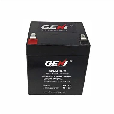 Vysoce výkonná 12V 4,5AH uzavřená olověná baterie